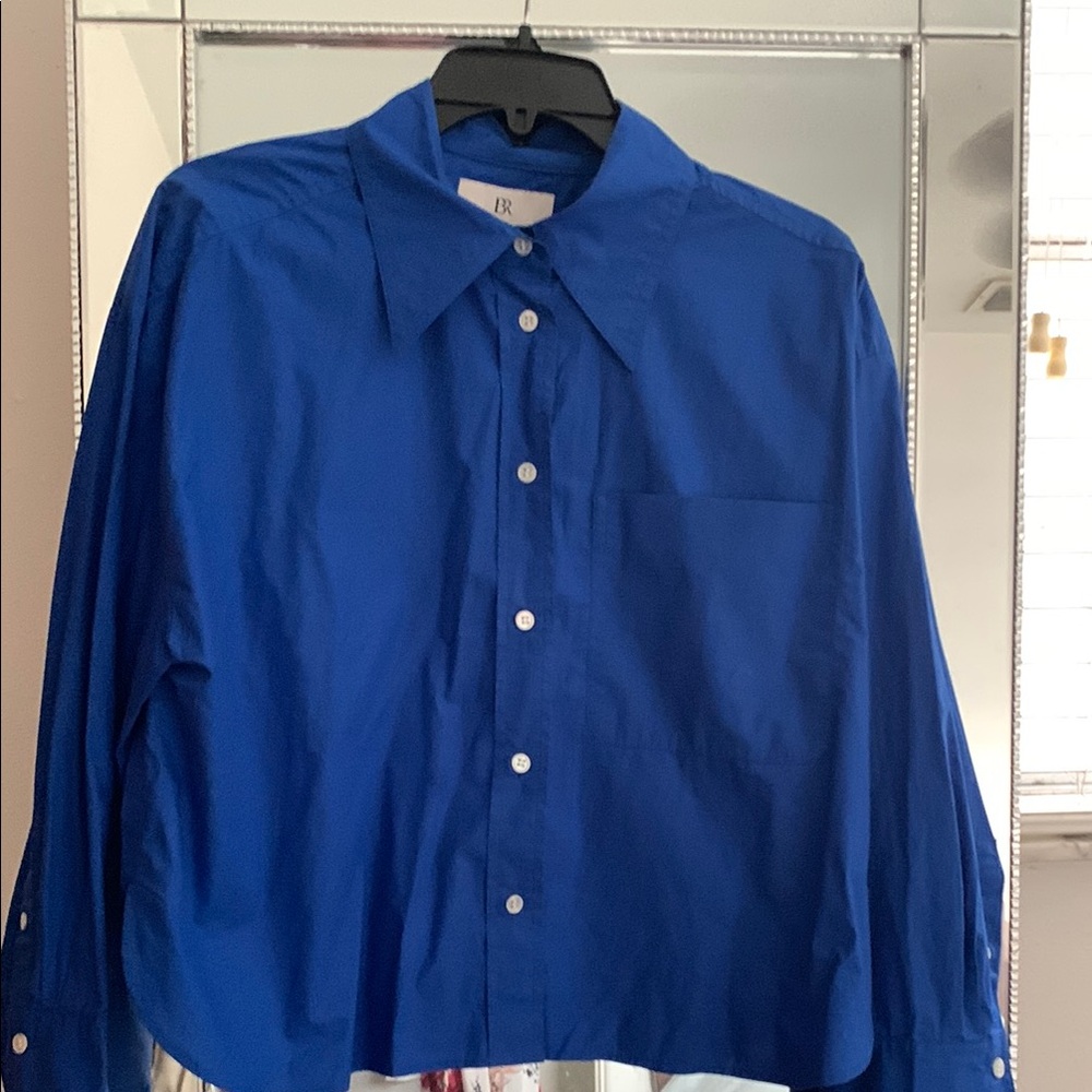 Banana Republic women Blue Shirt